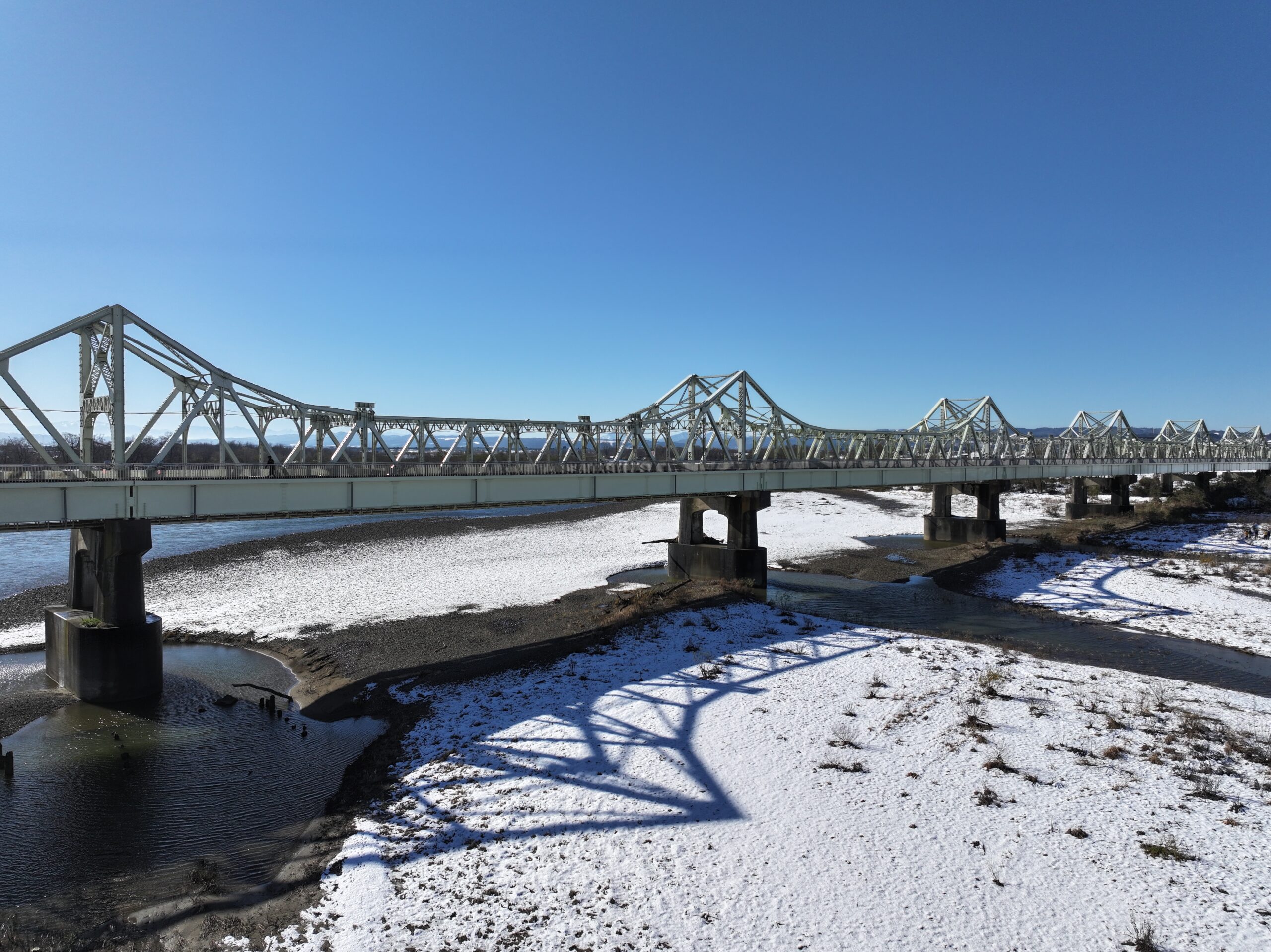 長生橋歩道橋塗装工事（長岡市大島本町）のイメージ画像